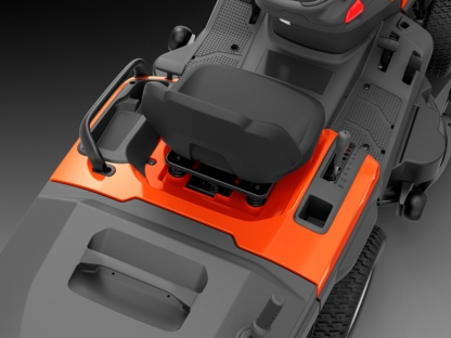 Husqvarna dārza traktora rokturis uz izgāzējkastes